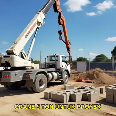 crane 5 ton untuk proyek